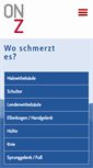 Mobile Screenshot of onz-online.de